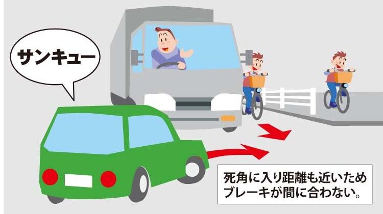 バイク 自転車 事故 横から